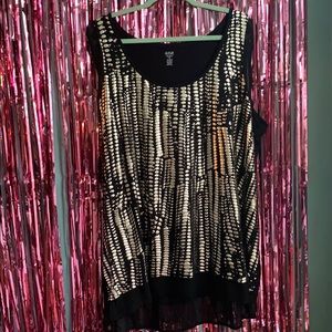 Cool black and gold tank
